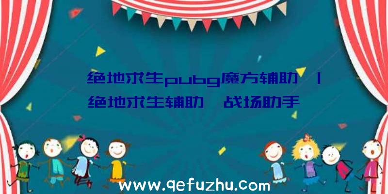 「绝地求生pubg魔方辅助」|绝地求生辅助《战场助手》
